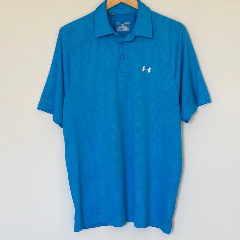 Under Armour Men's Blue Polo Shirt